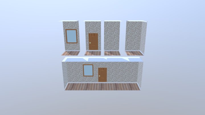 Modular Assets: Modern Home 3D Model