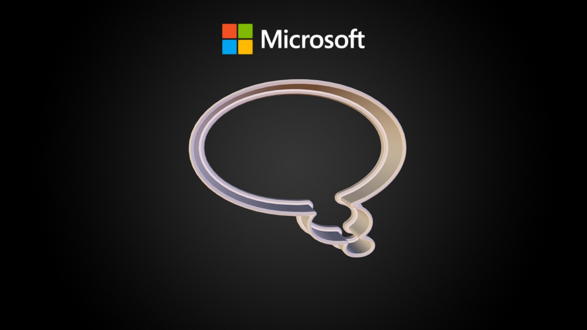 Word Bubble Cookie Cutter 2