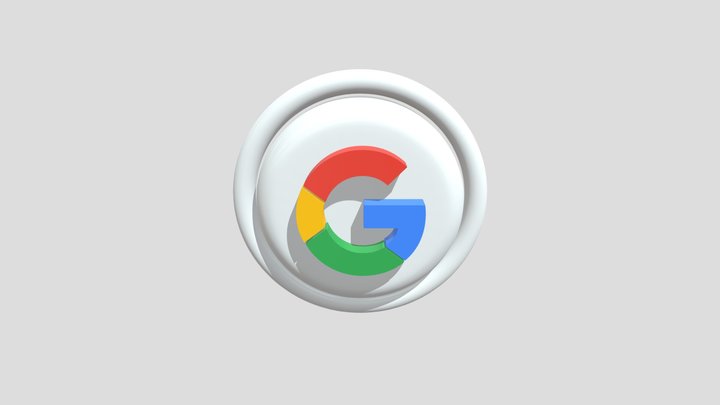 3D Google Logo 3D Model