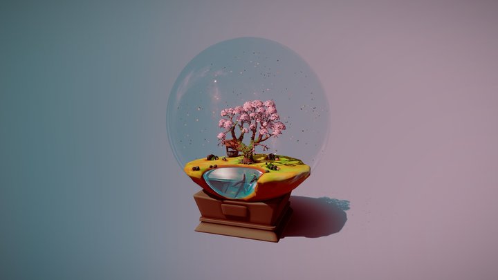 Fairy-tale Globe 3D Model