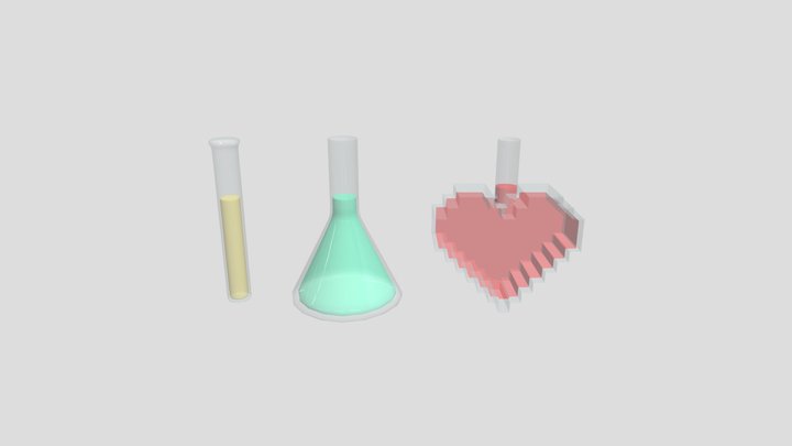 Potions 3D Model