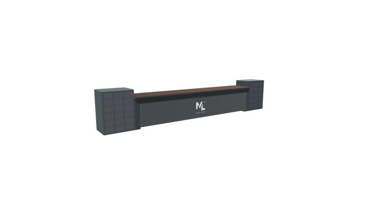 PHOTOVOLTAIC SMART BENCH | ML System 3D Model