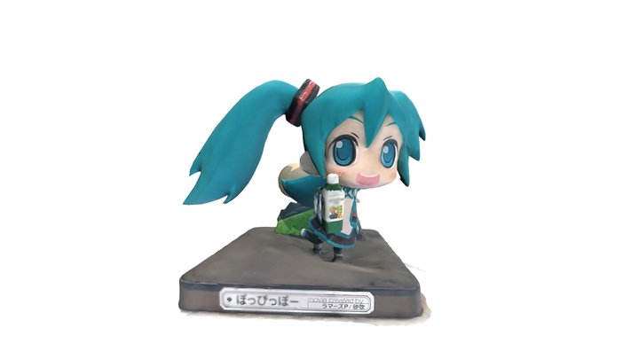 3D Scan - Hachune Miku / Hatsune Miku Figure 3D Model
