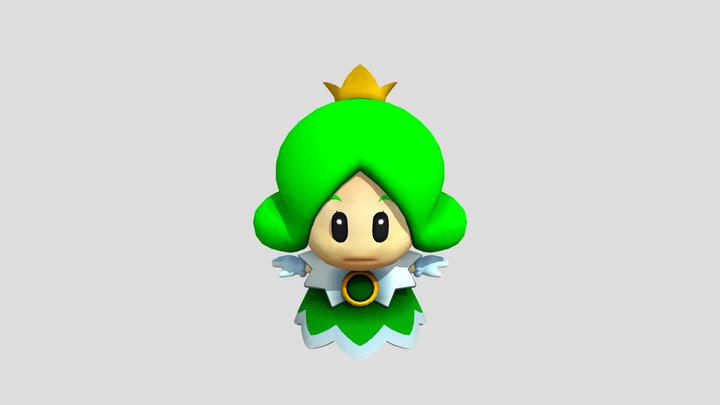 Green Sprixie 3D Model