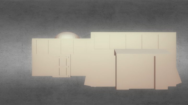 Star Wars Tatooine city part 3D Model