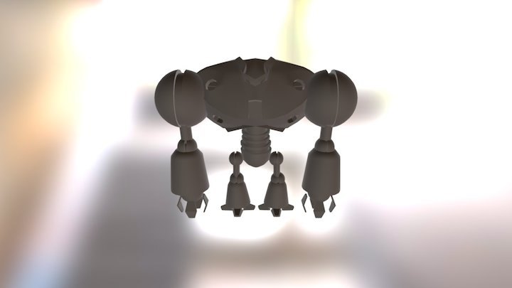 WM Robot Model-04 3D Model