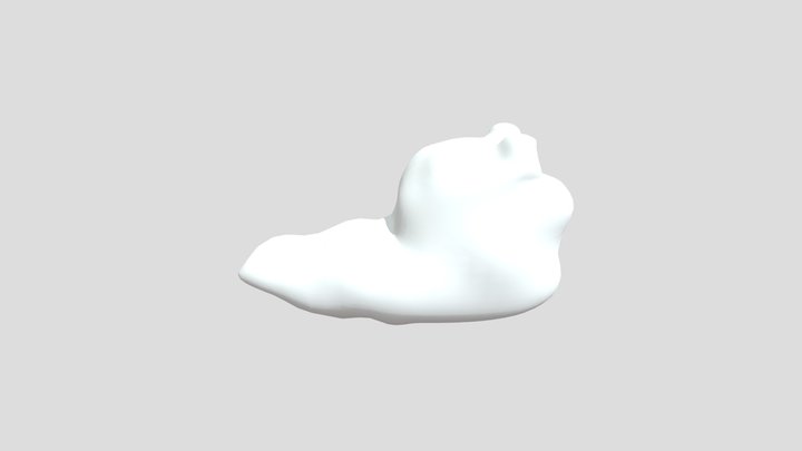 Frog givanium blob thing 3D Model
