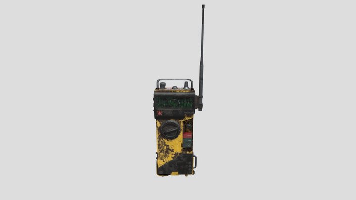 Worn construction gadget 3D Model