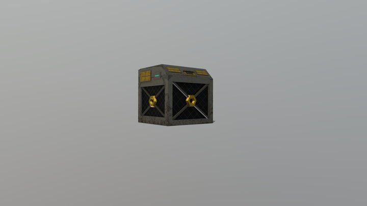 animated_crate 3D Model