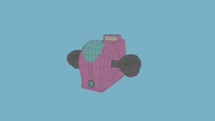 Doggo Enemy Transport 3D Model