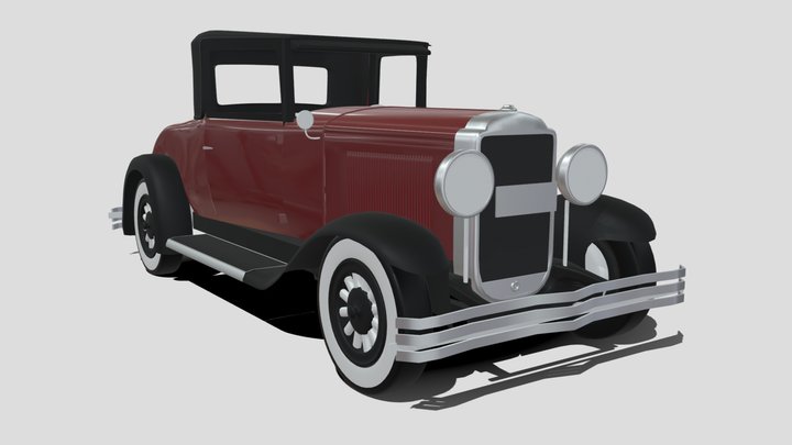 1929 Buick 3D Model