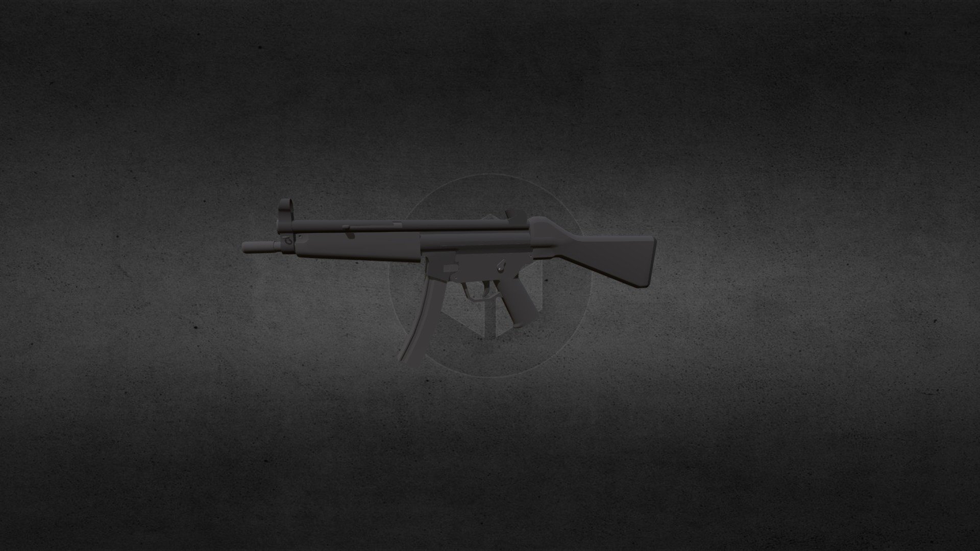 Low Poly MP5A1
