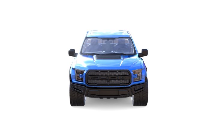 2018 Ford F-150 Raptor 3D Model