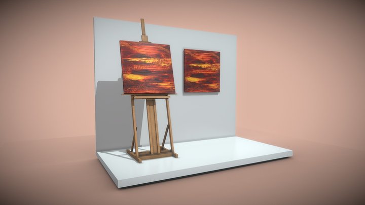 Ways - Oil Painting 3D Model