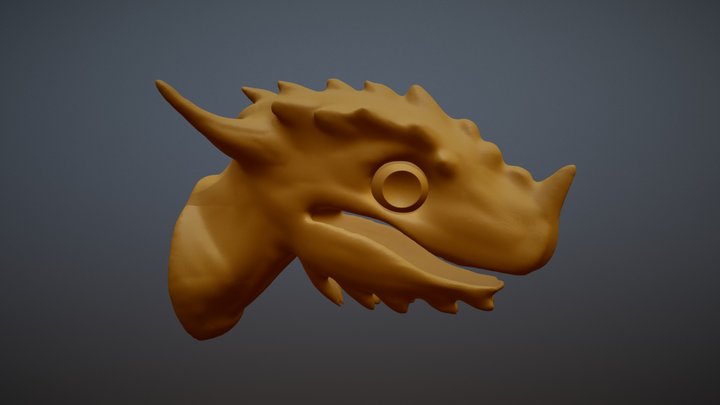 Day 26 - Dragon 3D Model