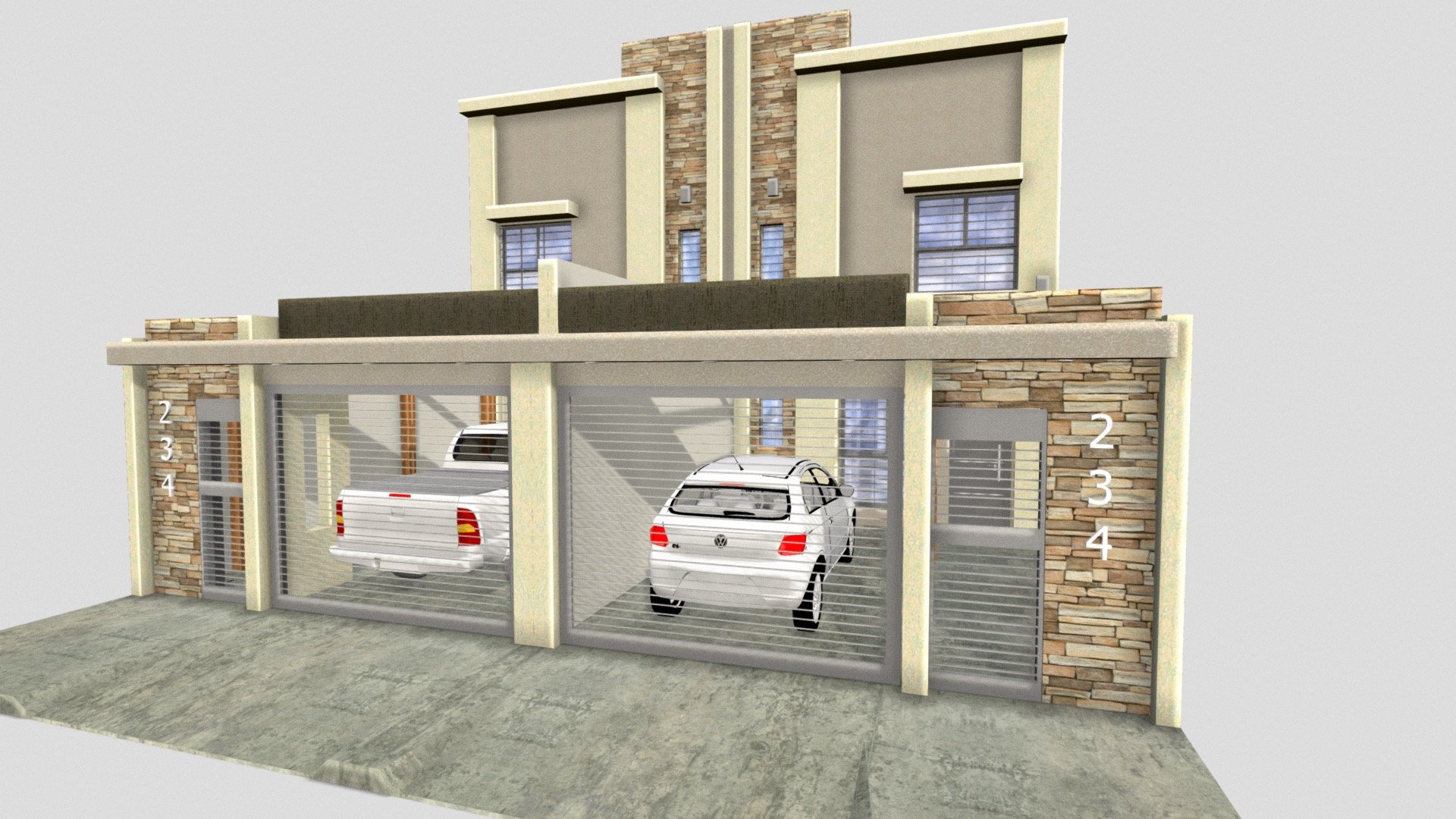 Duplex Fachadas