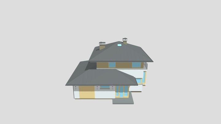 Bambo_House 3D Model