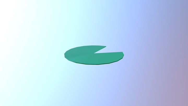 Lily pad 3D Model
