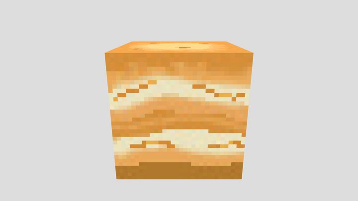 Pixel Jupiter | Blockbench 3D Model