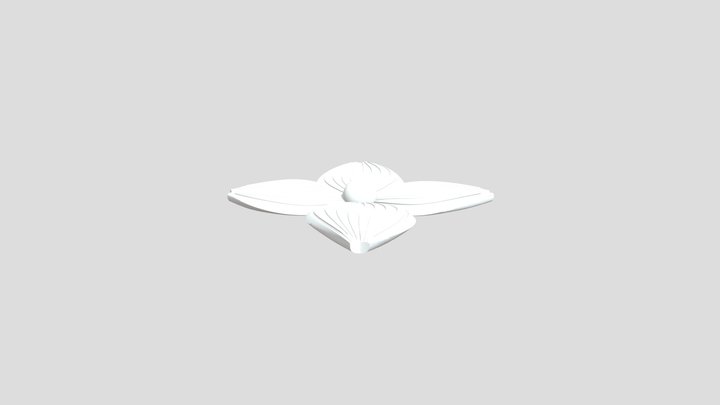 Dogwood Flower Pendant – Modelo 3D gratuito STL