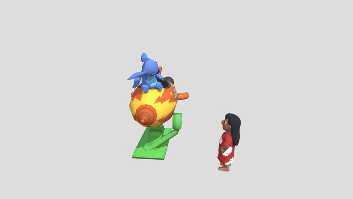 Lilo et Stitch - TP2 3D Model