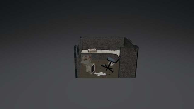 Abandoned Cubical 3D Model