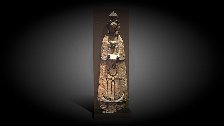 VIRGEN DEL CARMEN 3D Model