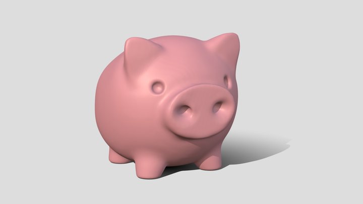 Pig Printable 3D Model