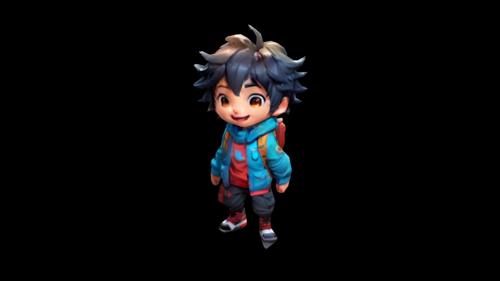 Anime Character - Download Free 3D model by klrxyz [0972687] - Sketchfab