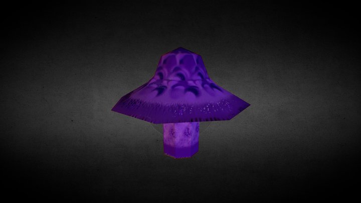 Hongo (mushroom) 3D Model