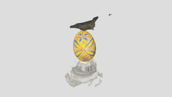 Pysanka 3D Model