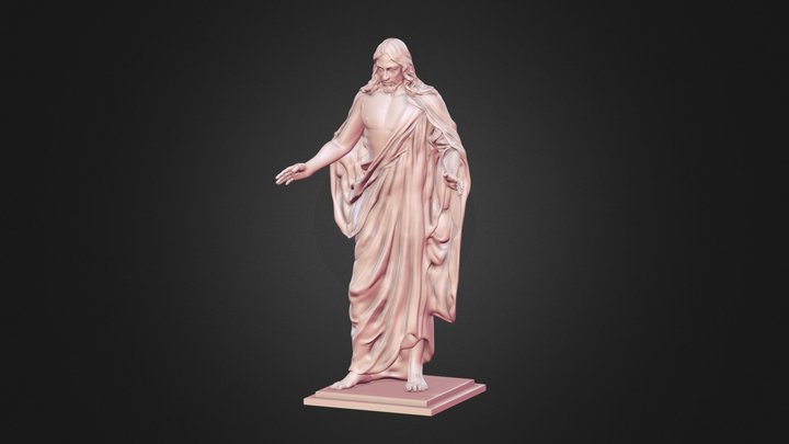 Resurrected Christus Printable Model 3D Model