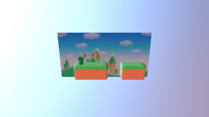 Woomba in Mario World 3D Model