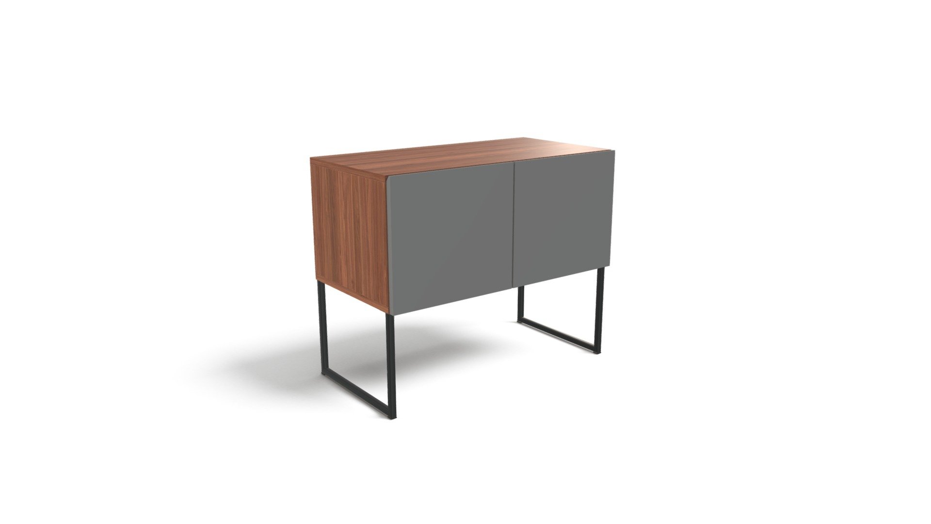 Hopkins Sideboard, Walnut and Grey
