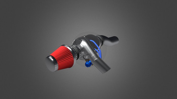 Turbocharger sample 3D Model