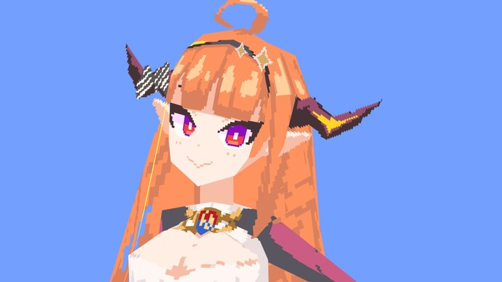 kiryu coco (hololive) 3D Model
