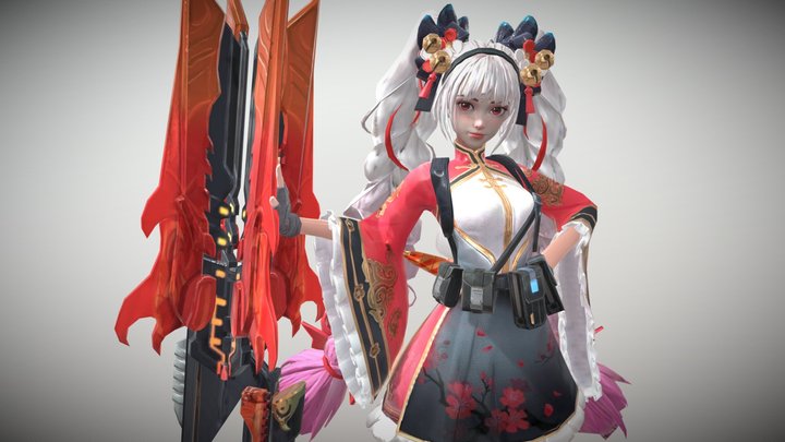 Layla Collector 3D Model