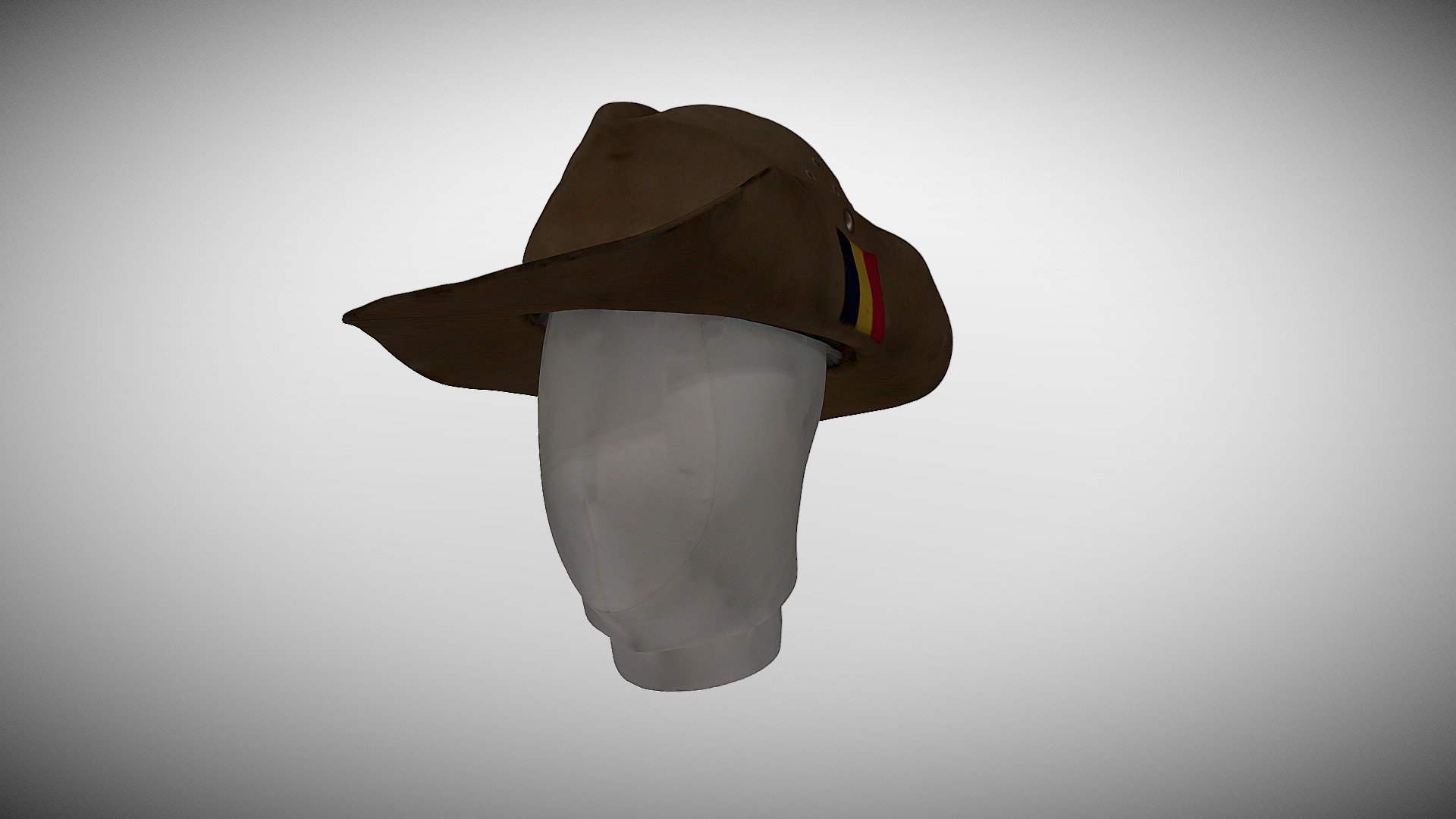Chindits Jungle Slouch Hat c.1944 3D model by Combined Military Services Museum (cmsm