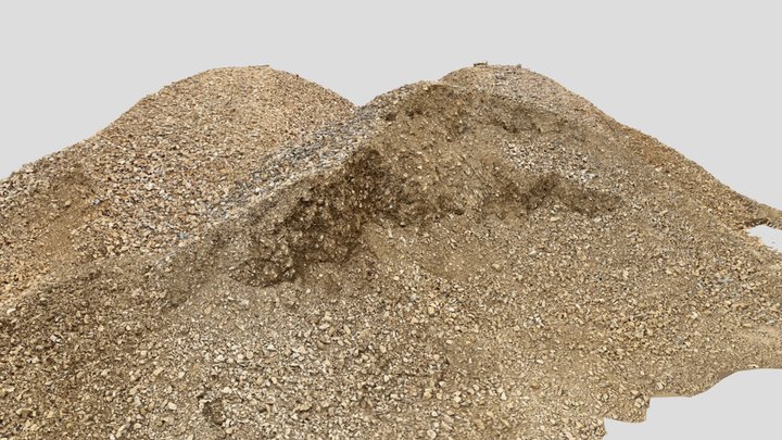 Pile of sand 3D Model