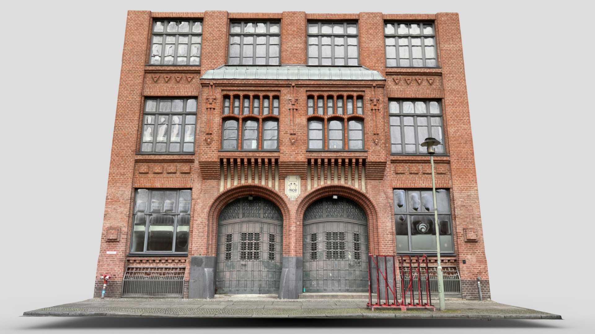 Brick & Door in Berlin, Germany