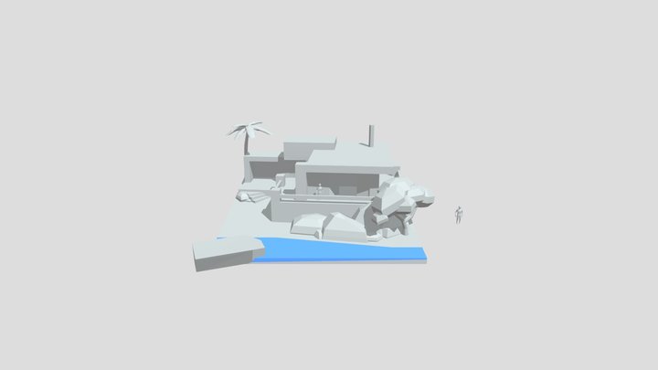 Blockout 3D Model