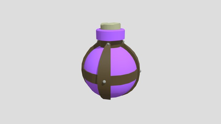 бутылка 3D Model