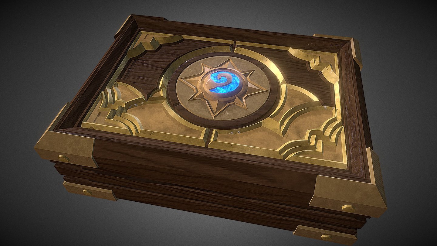 Hearthstone box high detailed - 3D model by Cordy [097f4c1] - Sketchfab