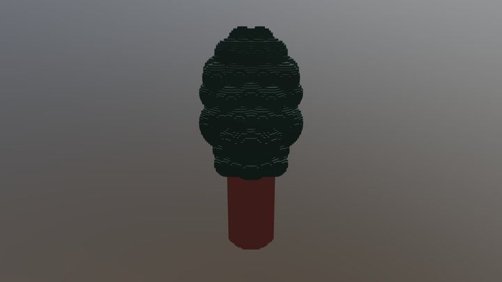 Big Tree - Dark 3D Model