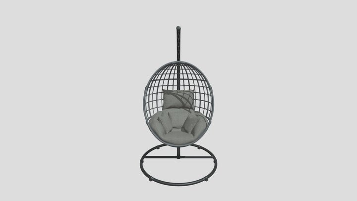Hanging Chair v02 3D Model