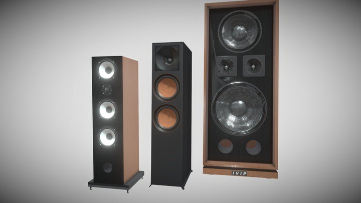 Hifi speakers – Kostenloses 3D-Modell STL