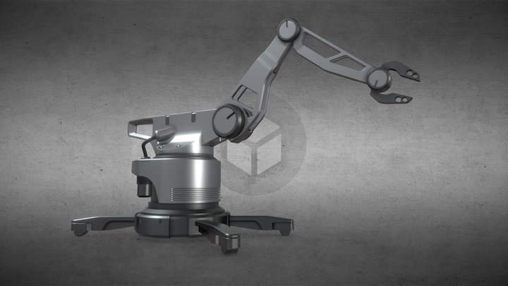 Robot arm-manipulator 3D Model