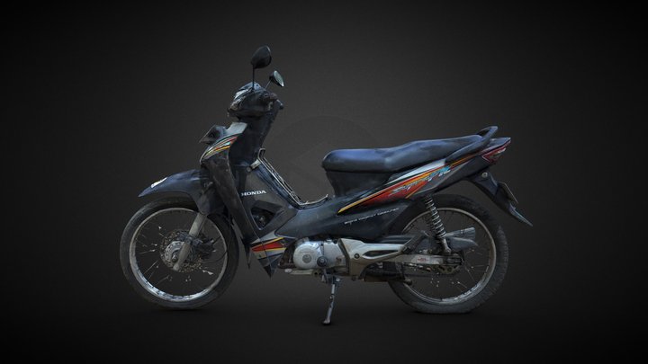 my old motocycle Supra Fit 3D Model