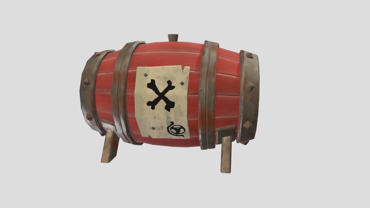 Keg 3D Model