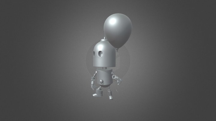 Robot Model (Matt Dixon Concept) 3D Model